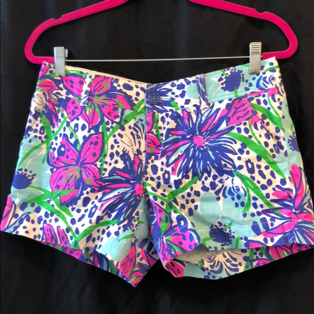 EUC size 4 Lilly Pulitzer Callahan shorts